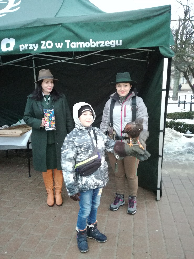 XXVII Finał Wielkiej Orkiestry Świątecznej Pomocy na rynku w Tarnobrzegu z naszą Waderą.
