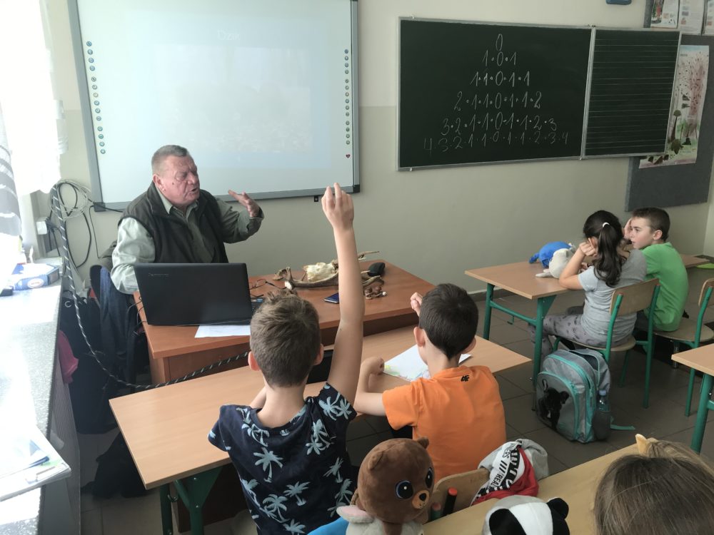 Zajęcia edukacyjne👩‍🏫 dla uczniów klasy III w Zespole Szkół w Radomyślu nad Sanem.