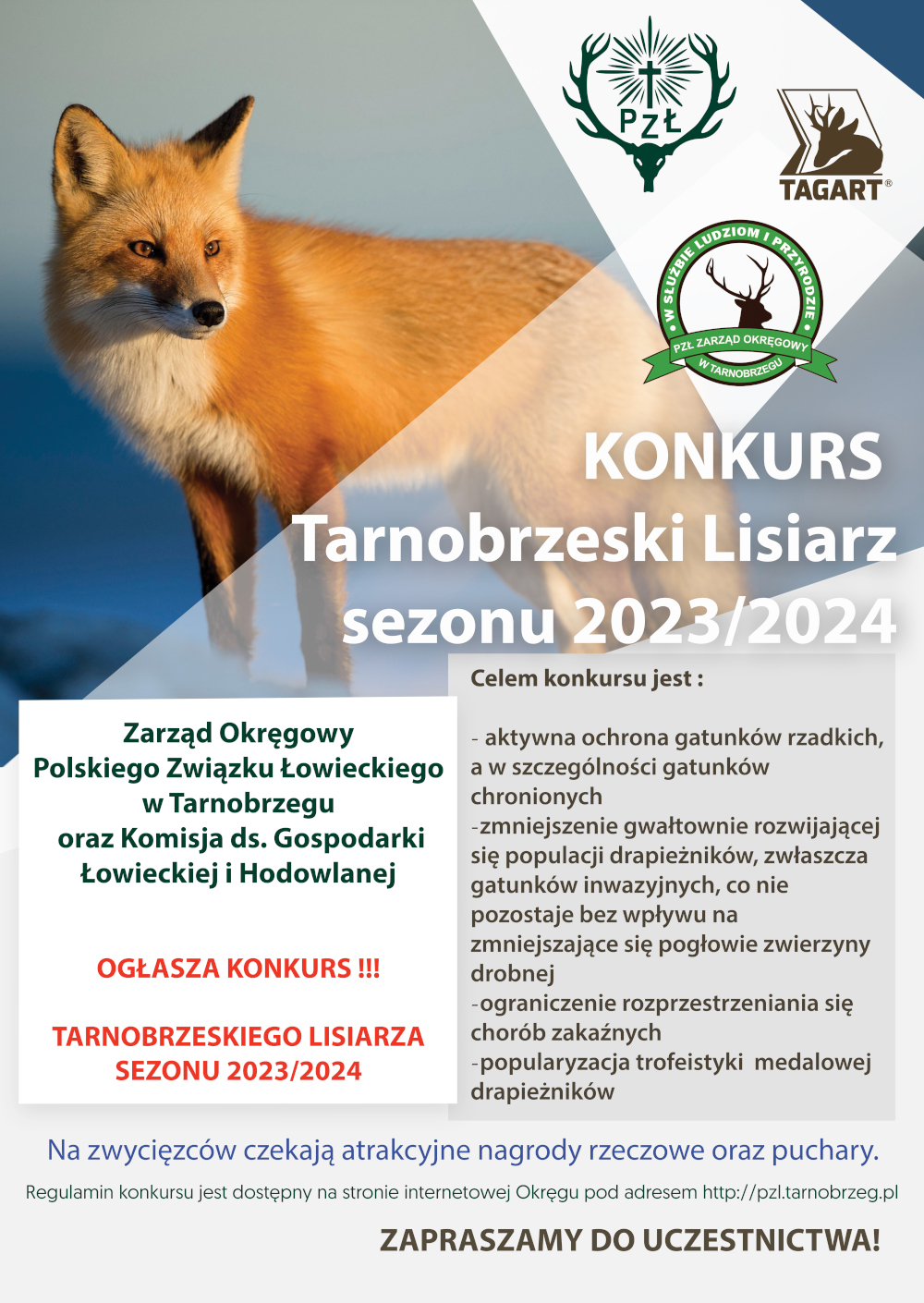 KONKURS-TARNOBRZESKI LISIARZ SEZONU 2023/2024