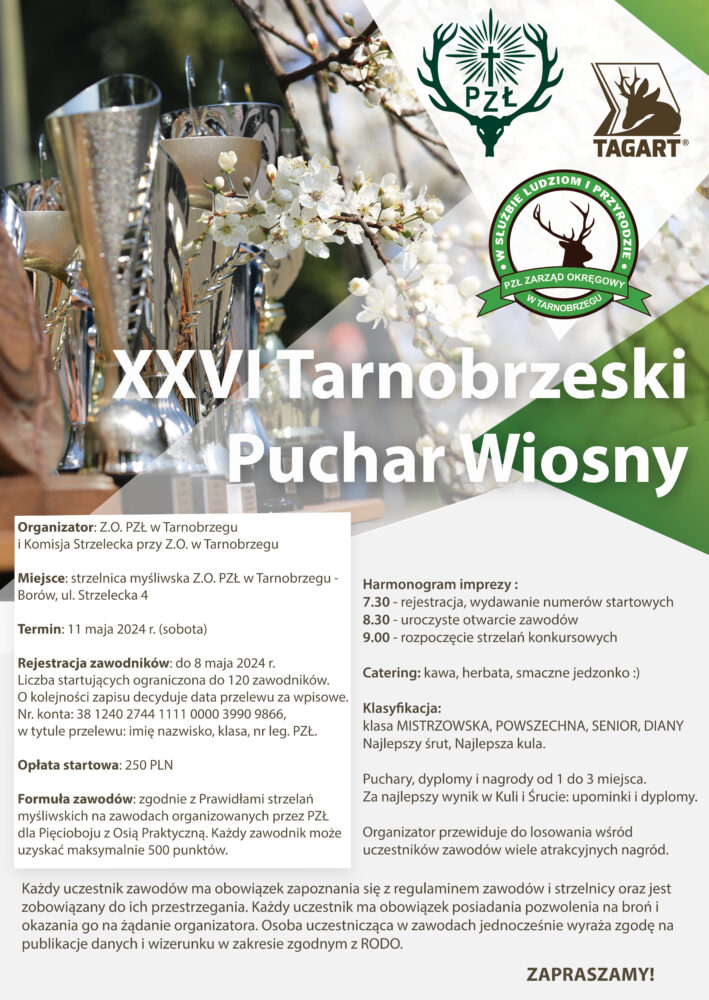 XXVI TARNOBRZESKI PUCHAR WIOSNY-11.05.2024