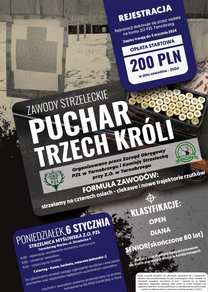 ZAWODY STRZELECKIE-PUCHAR TRZECH KRÓLI